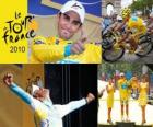 Alberto Contador campeón, del Tour de Francia 2010