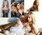 Avril Lavigne es una cantante canadiense de pop rock, compositora, actriz y diseñadora de una linea de ropa.