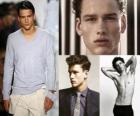 Simon Nessman modelo de orígen canadiense, aunque con ascendencia austríaca
