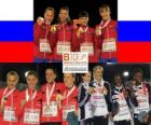 A. Kapachinskaya, A. Krivoshapka, X. Ustalova y T. Firova, Londres 2012