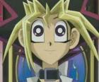 Yugi Muto o Yugi Moto es el niño protagonista de las primeras aventuras de Yu-gi-oh!