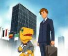Tai y Agumon van a trabajar