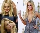 Lindsay Lohan es una actriz, modelo y cantante estadounidense.