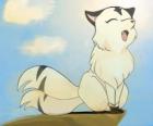 Kirara es una gata de dos colas que puede transformarse en un gran tigre demonio volador