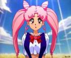 Chibi-usa o Rini puede convertirse en Sailor Chibi Moon