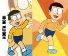Nobita Nobi es el protagonista de las aventuras junto con Doraemon