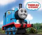 La locomotora Thomas es una locomotora de vapor con el número 1. Thomas y sus amigos