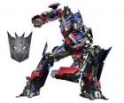 Un transformer, un robot inteligente. Transformers