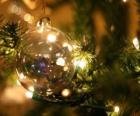 bola de Navidad de cristal