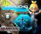 Morucho, y Akwimos su nuevo Bakugan guardián