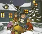 Olentzero es un personaje que trae regalos el día de Navidad en el País Vasco y Navarra