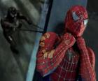 Spiderman atrapado por Venom o Veneno