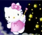 Hello Kitty es una hada entre las estrellas