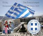 Día de la Independencia de Grecia, 25 de marzo de 1821. Guerra de la Independencia o Revolución Griega