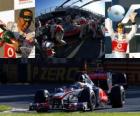 Lewis Hamilton - McLaren - Melbourne, Gran Premio de Australia (2011) (2º Clasificado)