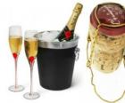 El champán, es un tipo de vino espumoso elaborado conforme al método champenoise en la región de Champaña, Francia.