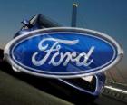 Logo de Ford. Marca de automóviles estadounidense