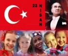 El Día de la Soberanía Nacional y el Día del Niño se celebra en Turquía cada 23 de abril
