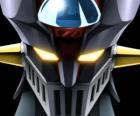 Mazinger Z, cabeza del Super Robot gigantesco, protagonista de las aventuras en la serie de manga Mazinger Z