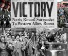 Conmemoración de la victoria de los Aliados sobre el Nazismo y el fin de la Segunda Guerra Mundial. Día de la Victoria, 8 de mayo de 1945