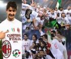 AC Milan, campeón Liga Italiana de Fútbol - Lega Calcio 2010-11