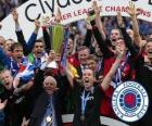 Rangers FC, Glasgow Rangers, campeón de la Liga Escocesa de Fútbol 2010-2011