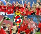 Wisla de Cracovia, campeón de la liga polaca de fútbol Ekstraklasa 2010-2011