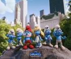 Los Pitufos en el Central Park de Nueva York - Los Pitufos, película -