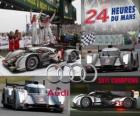 Campeones 24 horas de Le Mans 2011 Audi R18 TDI