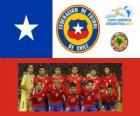 Selección de Chile, Grupo C, Argentina 2011