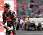 Mark Webber - Red Bull - Silverstone, Gran Premio de Gran Bretaña (2011) (3er Clasificado)