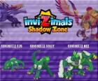 Crocorilla Cub, Crocorilla Scout, Crocorilla Max. Invizimals La Otra Dimensión. Una poderosa criatura nocturna que vive en los lagos africanos