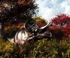 Zuniceratops tenía aproximadamente 3 a 3.5 metros de largo y 1 metro de alto.