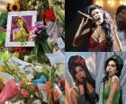 Amy Winehouse fue una cantante y compositora inglesa, conocida por sus mezclas de diversos géneros musicales