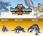 Draco Cub, Draco Scout, Draco Max. Invizimals La otra dimensión. Un antiguo dragón tallado en piedra con una gran fuerza