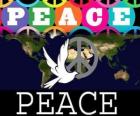 Día Internacional de la Paz. Día Mundial de la Paz. El 21 de septiembre se dedica a la paz y a la ausencia de guerra