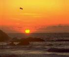 Amanecer en el mar