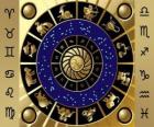 Los doce signos del zodíaco, la Rueda del Zodíaco o el Círculo del Zodíaco