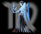Virgo. La Doncella virgen. Sexto signo del zodíaco. Nombre en latín es Virgo