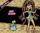 Cleo de Nile, la hija de la Momia. Ella tiene 5.842 años y su nombre completo es Cleopatra