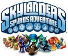 Logo del videojuego del dragón Spyro, Skylanders: Las aventuras de Spyro