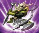 Skylander Voodood, valiente guerrero. Skylanders Mágia