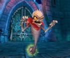 Skylander Ghost Roaster, criatura que come los fantasmas malos. Skylanders Muertos Vivientes