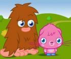 Furi y Poppet, dos divertidos monstruos de Moshi Monsters