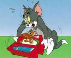 Jerry se come el pícnic de Tom