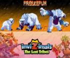 Freezefur, última evolución. Invizimals Las Tribus Perdidas. Una enorme bestia, violenta y fiera