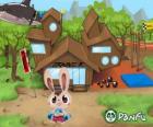 Pokopet Bugsy, un conejo, un tipo de mascota de Panfu