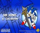 Sir Sonic, Sonic con la espada de caballero