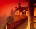 El Fuerte Rojo de Agra, India