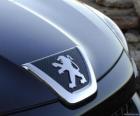 Logo de Peugeot, marca de coches de Francia